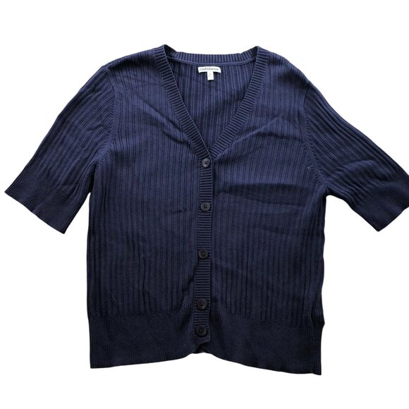 Croft & Barrow Women Sweater Size XL Lot Of Two Cardigan Purple Knit Cozy Lounge - Picture 2 of 15